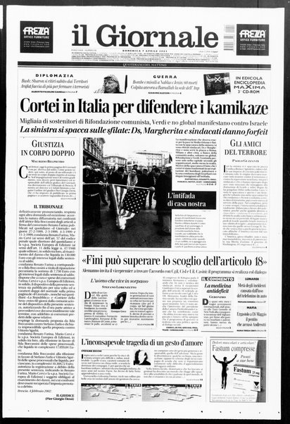 Il giornale : quotidiano del mattino